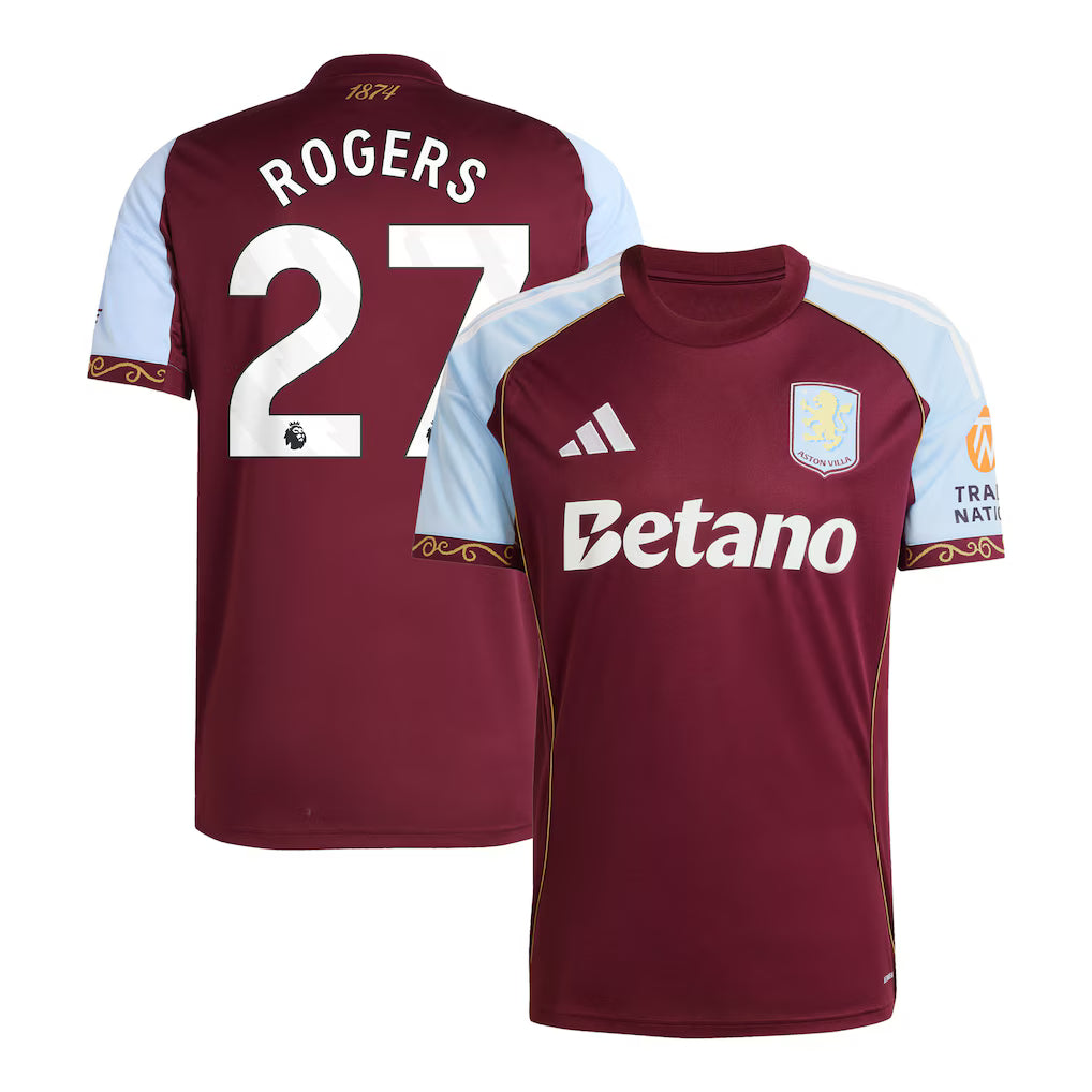 2025-26 Rogers Aston Villa Home Shirt